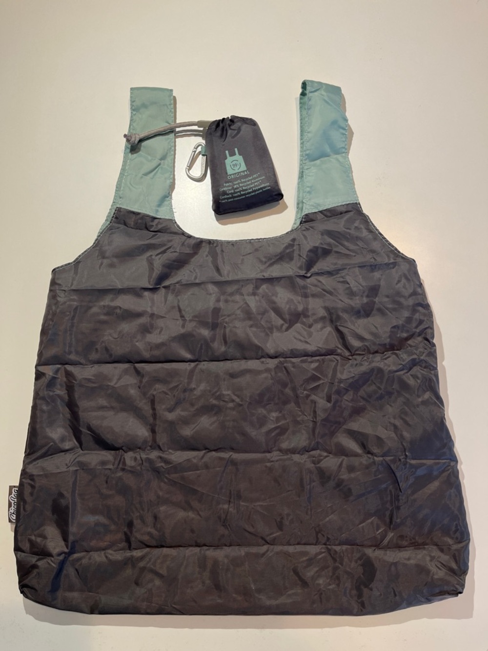 Chico Bag x The Getty Center Set of 2 Reusable Tote Bags w/Carabiners - Picture 3 of 7